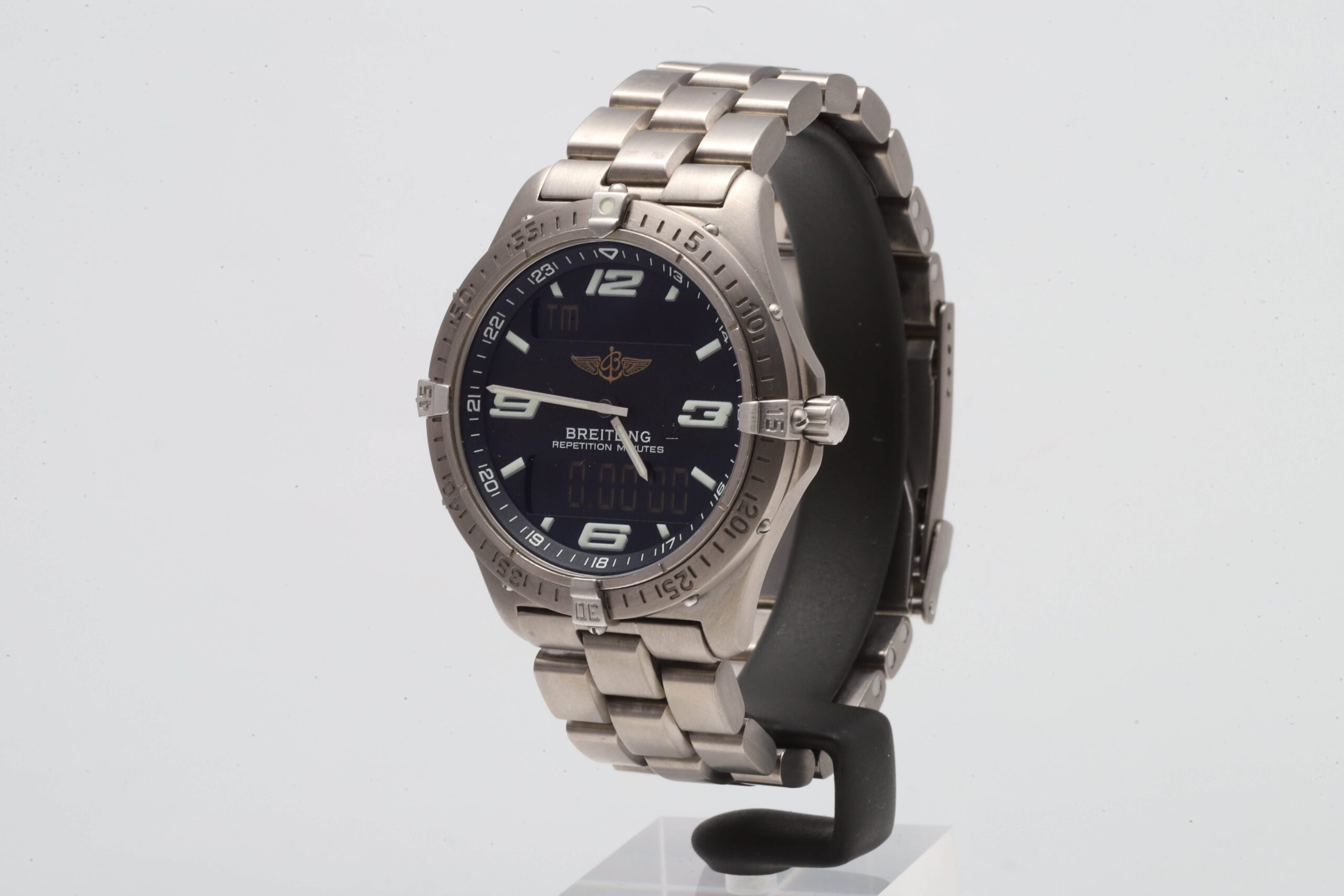 Breitling Aerospace Titanium Analog & Digital Repetition Minutes