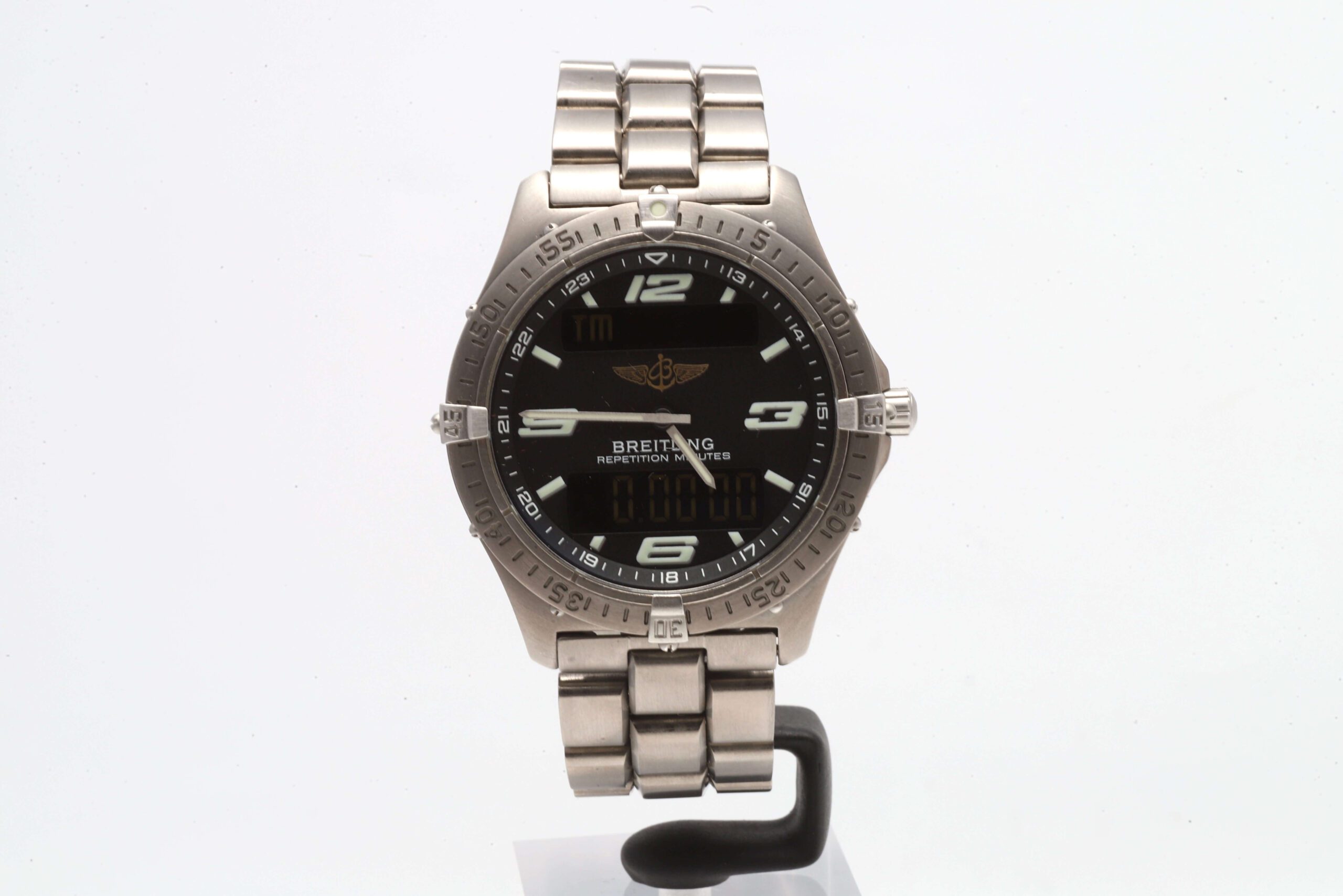 Breitling Aerospace Titanium Analog & Digital Repetition Minutes