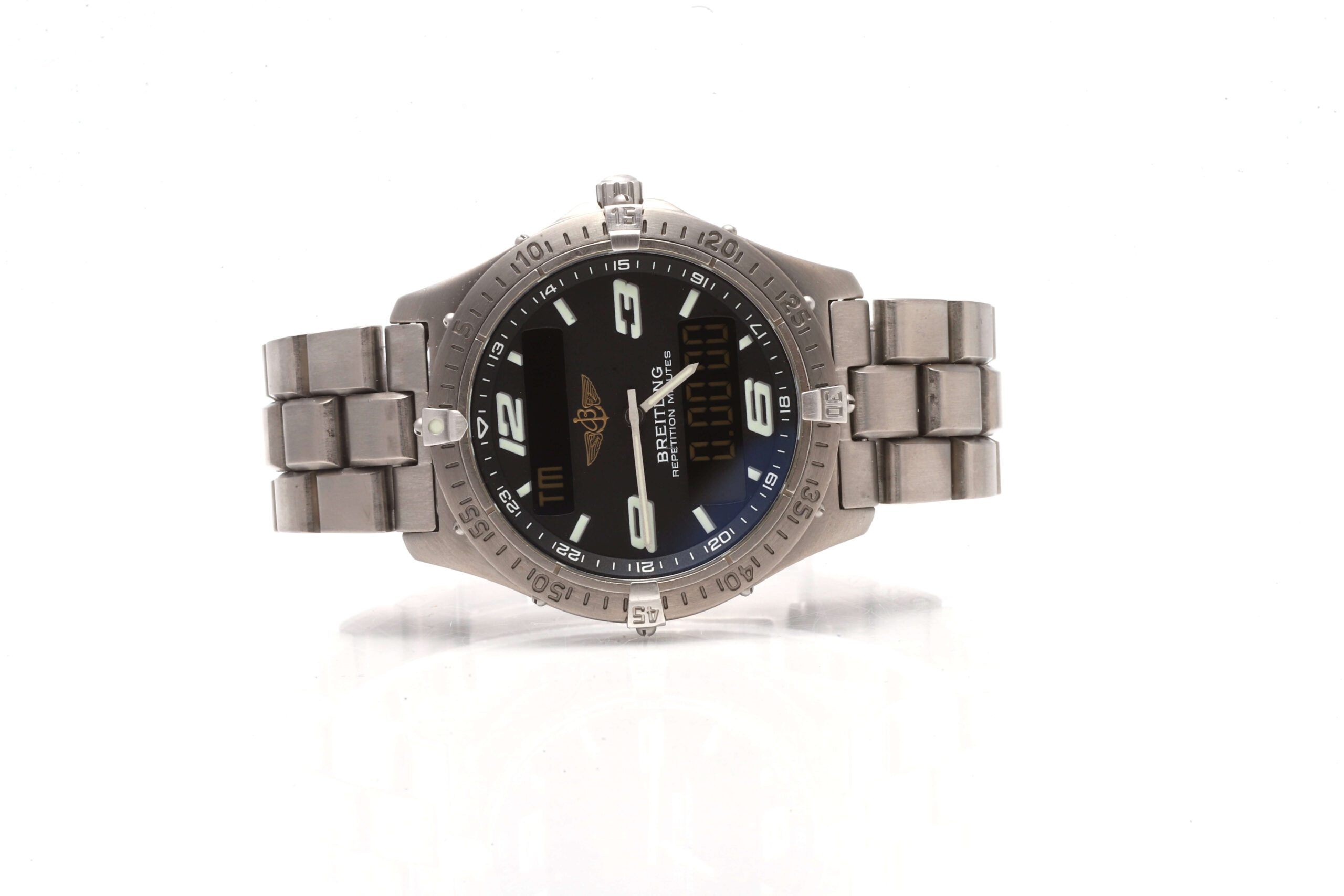 Breitling Aerospace Titanium Analog & Digital Repetition Minutes