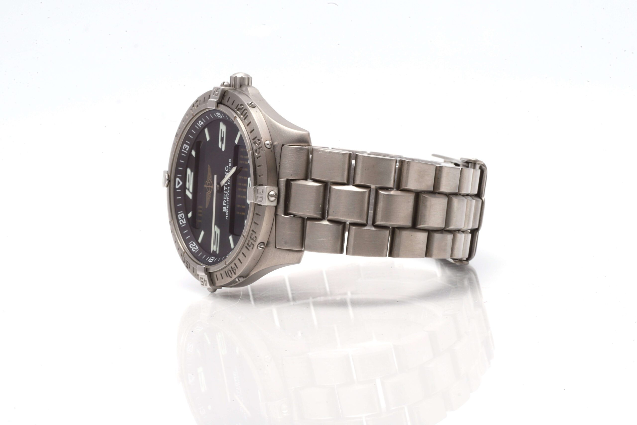 Breitling Aerospace Titanium Analog & Digital Repetition Minutes