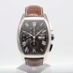 Longines Evidenza Big Size Black Face 4056mm Automatic Chronograph UNWORN