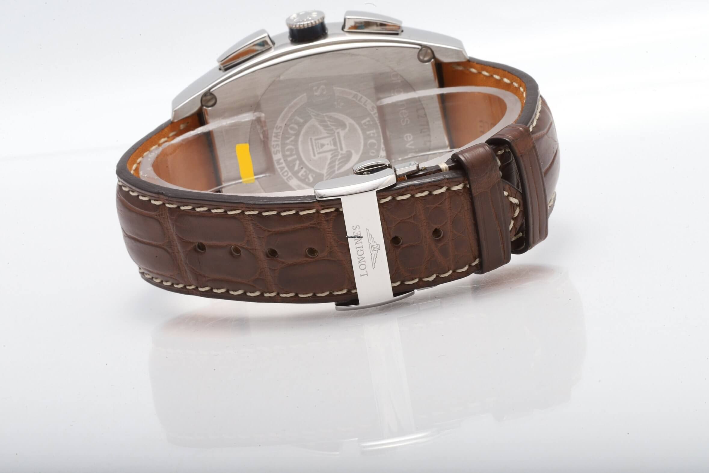 Longines Evidenza Big Size Black Face 4056mm Automatic Chronograph UNWORN