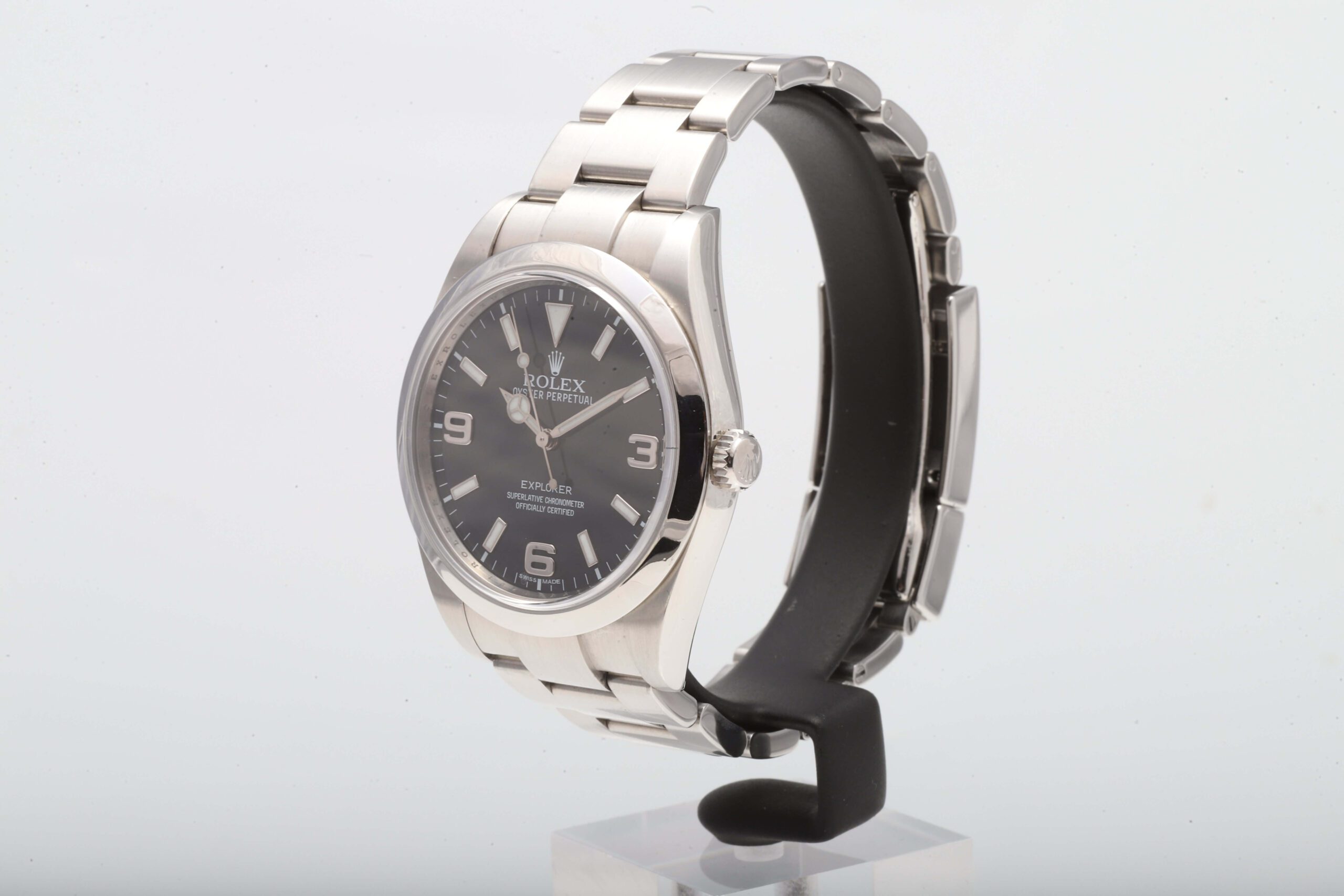 Rolex Explorer I 39mm Black Stainless Steel