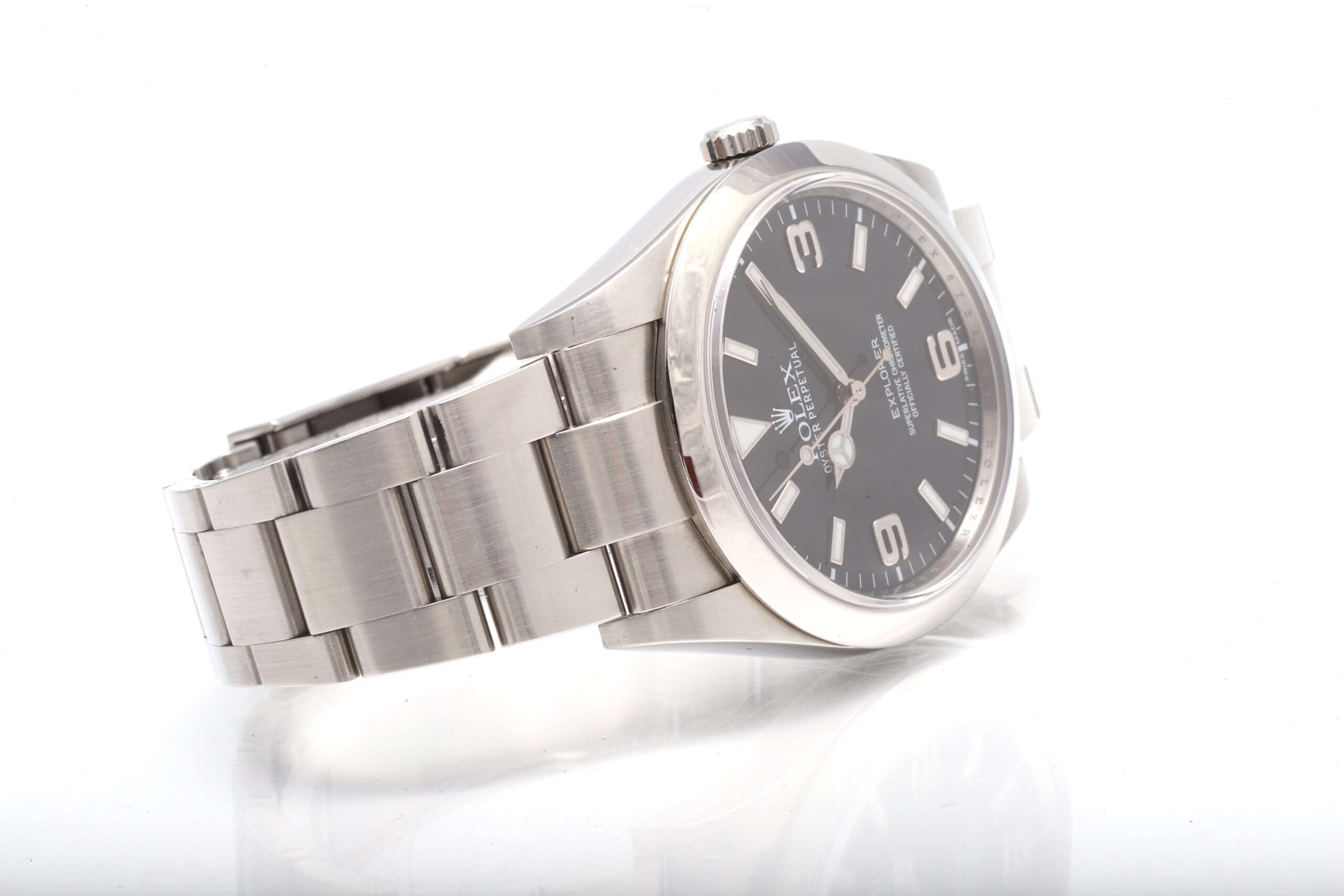 Rolex Explorer I 39mm Black Stainless Steel