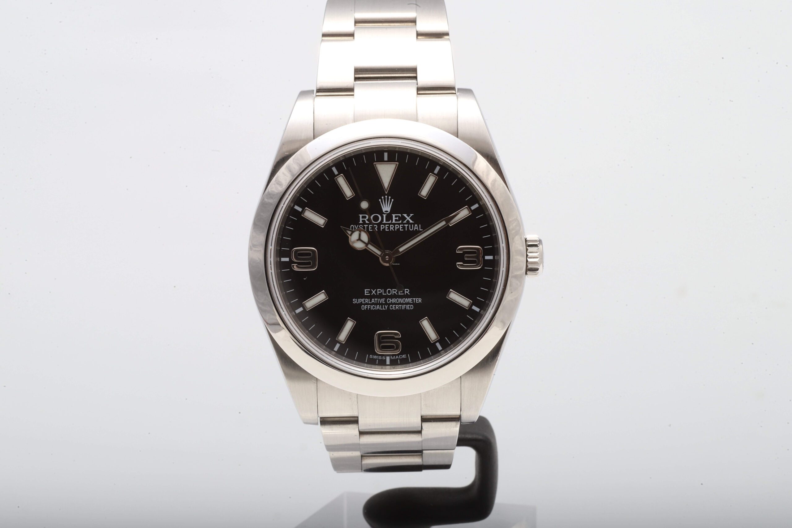 Rolex Explorer I 39mm Black Stainless Steel