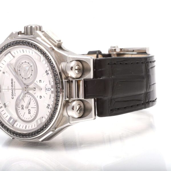 Concord C2 Audace Savoir Faire Avant Garde 43mm Automatic Chronograph Black Diamonds