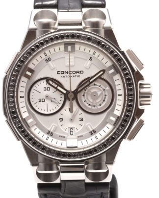 Concord C2 Audace Savoir Faire Avant Garde 43mm Automatic Chronograph Black Diamonds