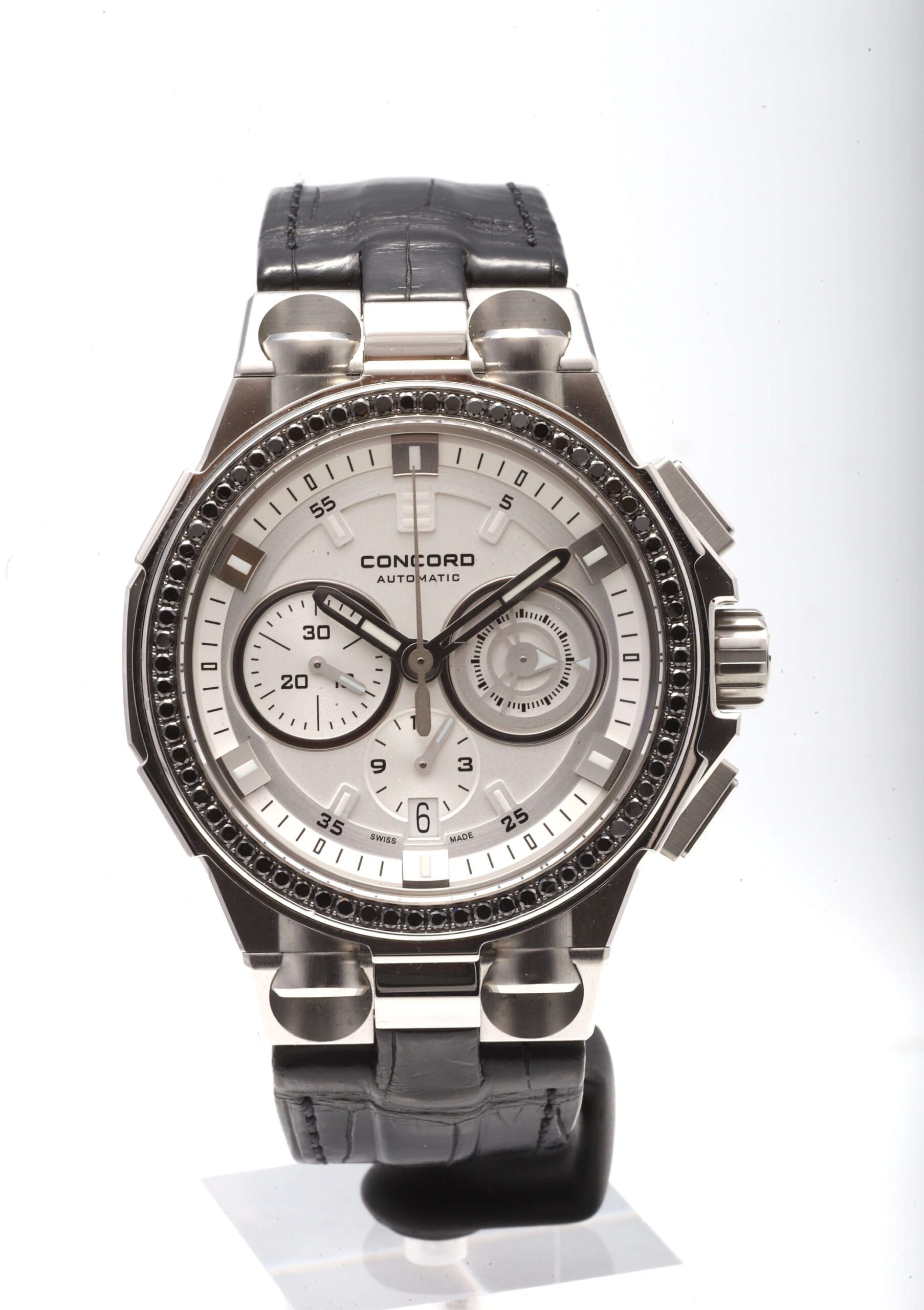 Concord C2 Audace Savoir Faire Avant Garde 43mm Automatic Chronograph Black Diamonds Concord C2 Audace Savoir Faire Avant Garde 43mm Automatic Chronograph Black Diamonds
