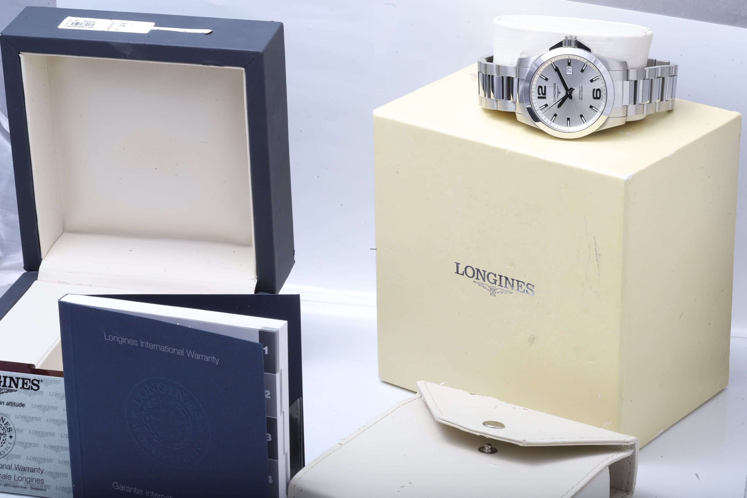 Longines Conquest Automatic 41mm Mint Condition Box & Papers Longines Conquest Automatic 41mm Mint Condition Box & Papers
