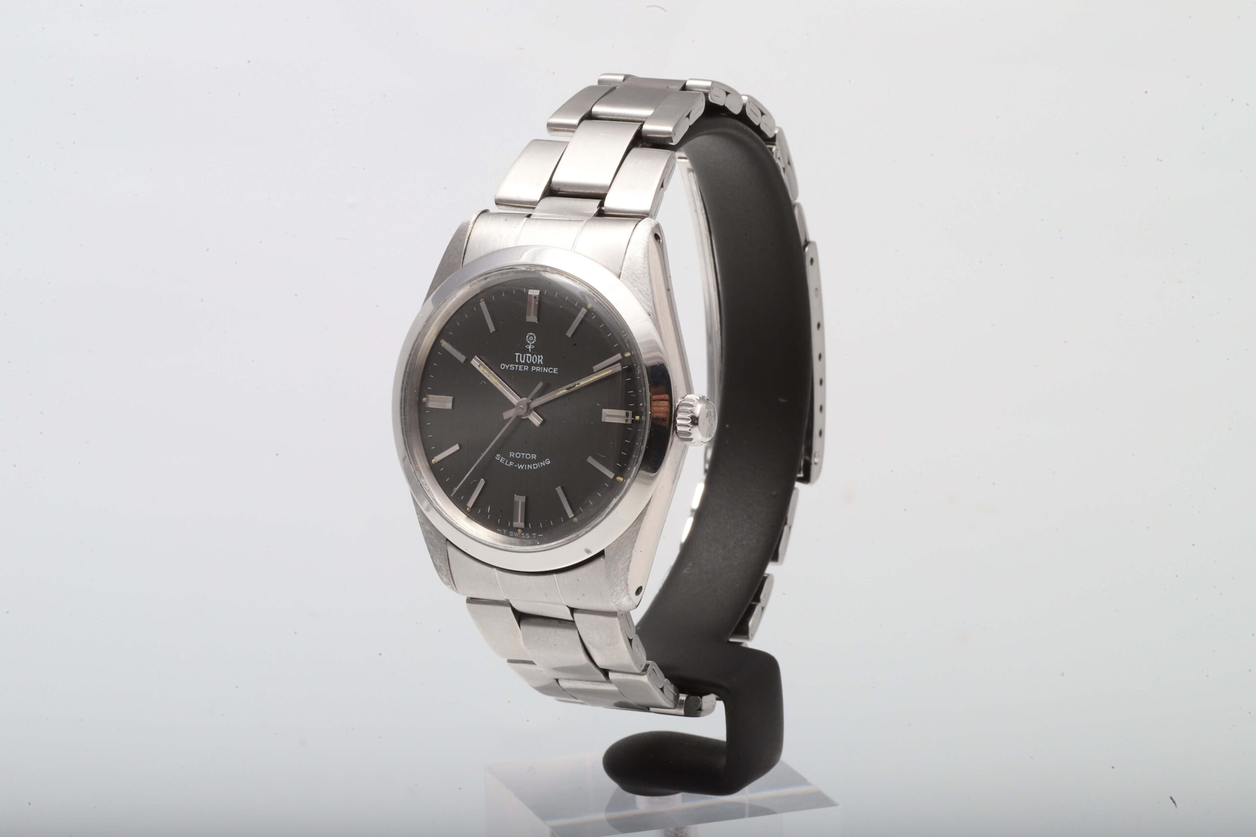 Tudor Oyster Prince by Rolex Grey Dial 34mm Vintage Automatic