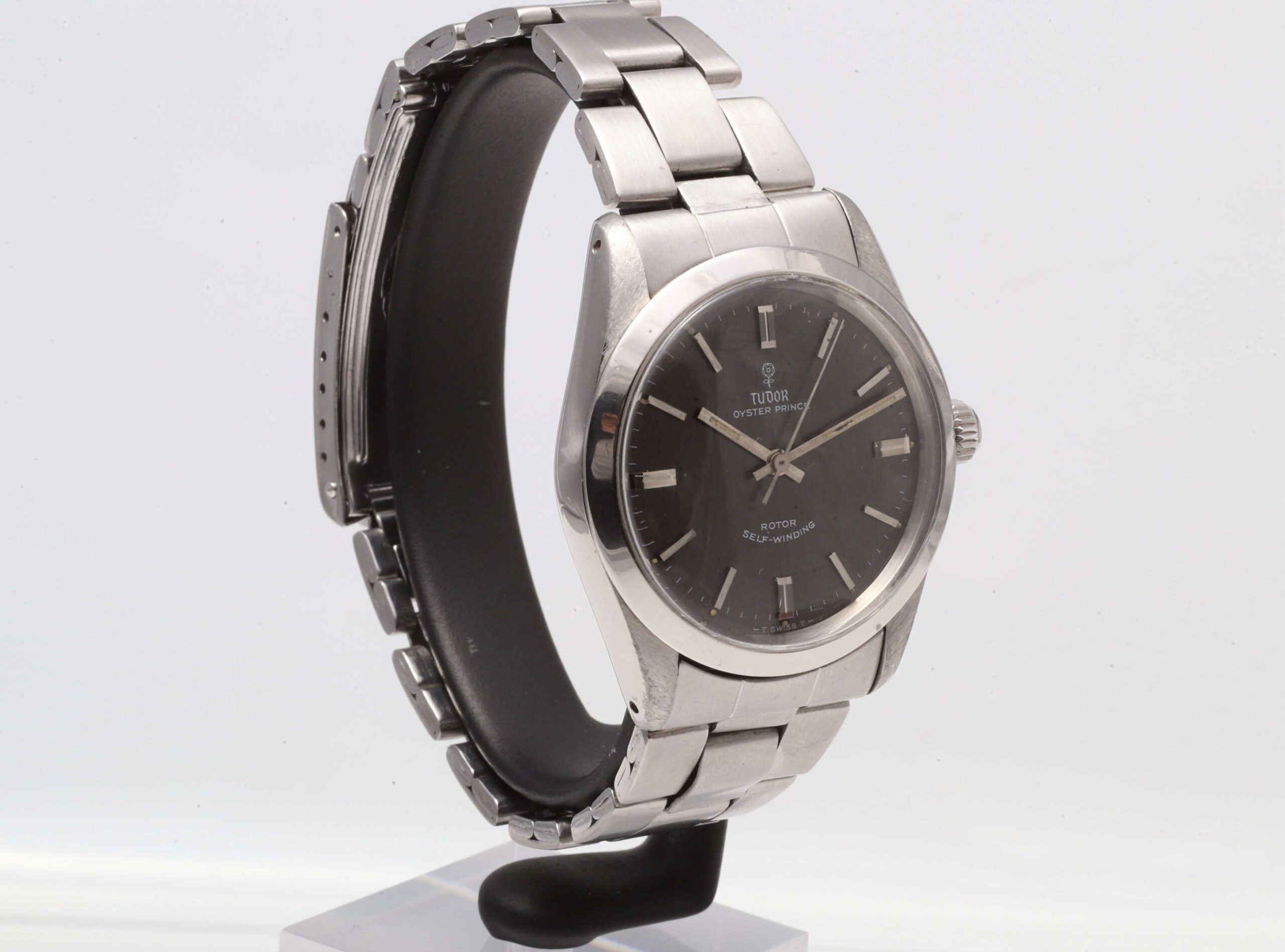 Tudor Oyster Prince by Rolex Grey Dial 34mm Vintage Automatic