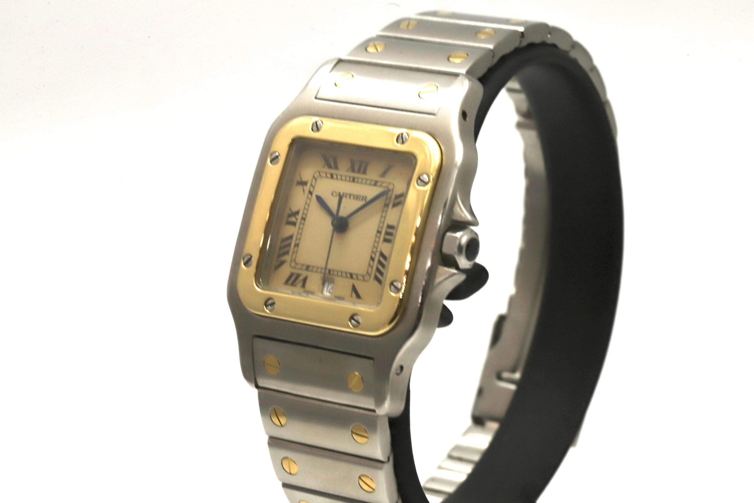Cartier Santos Galbee Gold & Stainless Steel 2941mm Quartz Cartier Santos Galbee Gold & Stainless Steel 2941mm Quartz