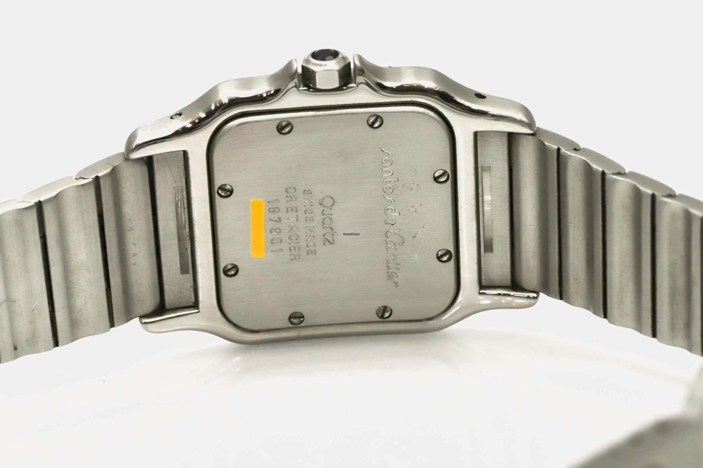 Cartier Santos Galbee Gold & Stainless Steel 2941mm Quartz Cartier Santos Galbee Gold & Stainless Steel 2941mm Quartz