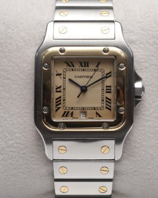 Cartier Santos Galbee Gold & Stainless Steel 2941mm Quartz