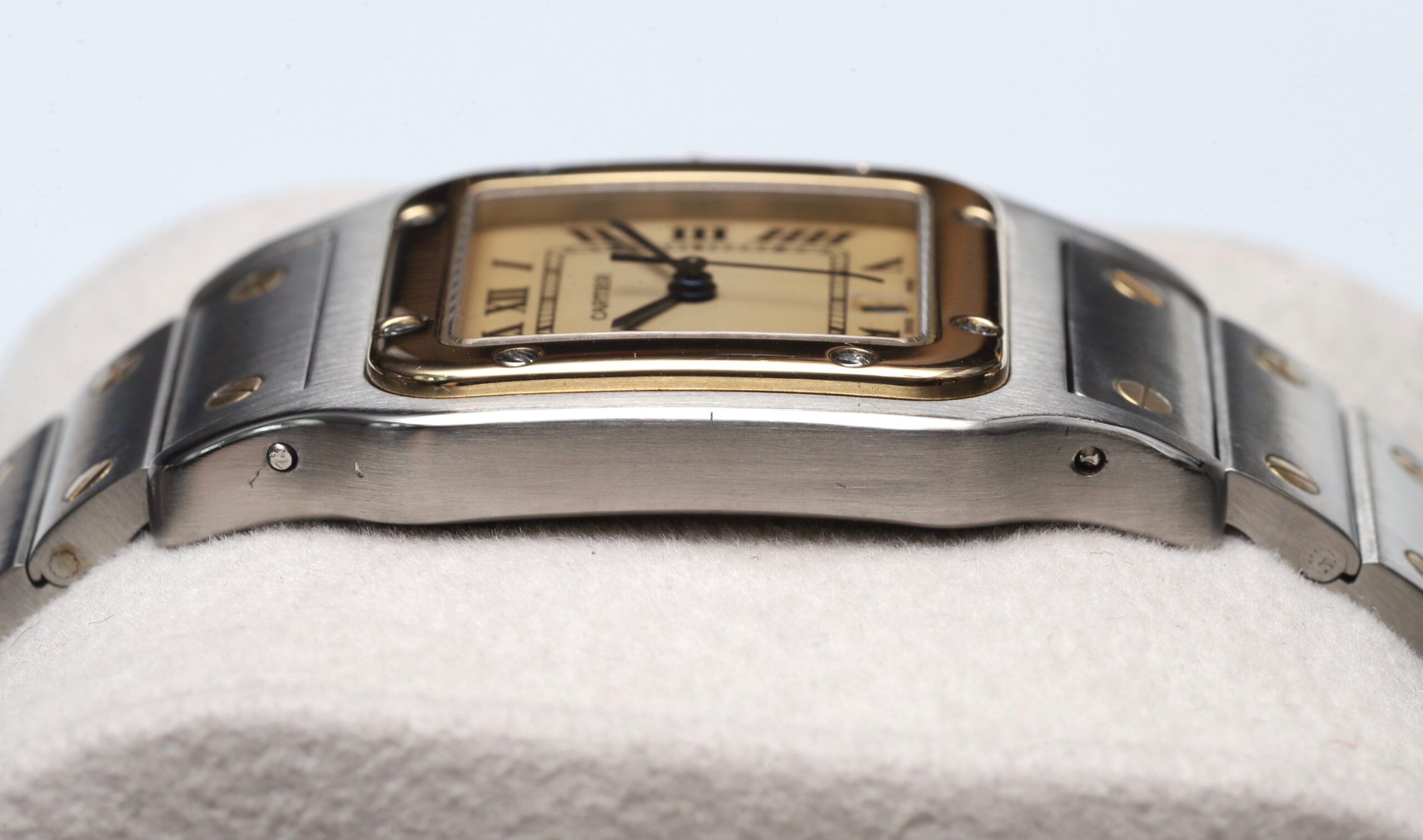 Cartier Santos Galbee Gold & Stainless Steel 2941mm Quartz Cartier Santos Galbee Gold & Stainless Steel 2941mm Quartz