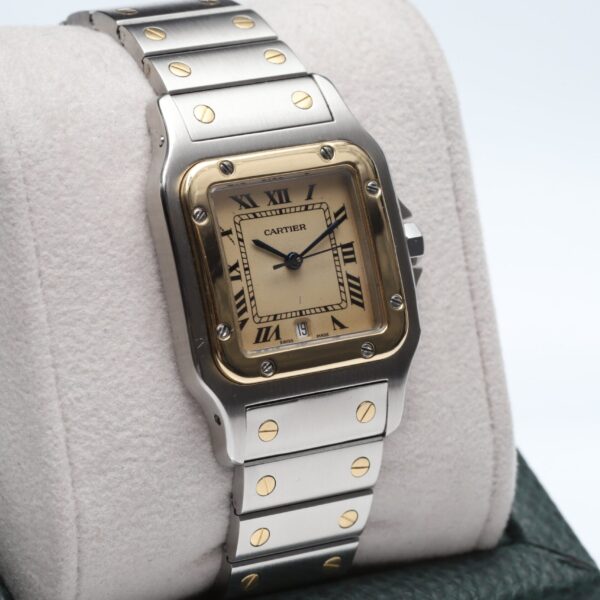 Cartier Santos Galbee Gold & Stainless Steel 2941mm Quartz
