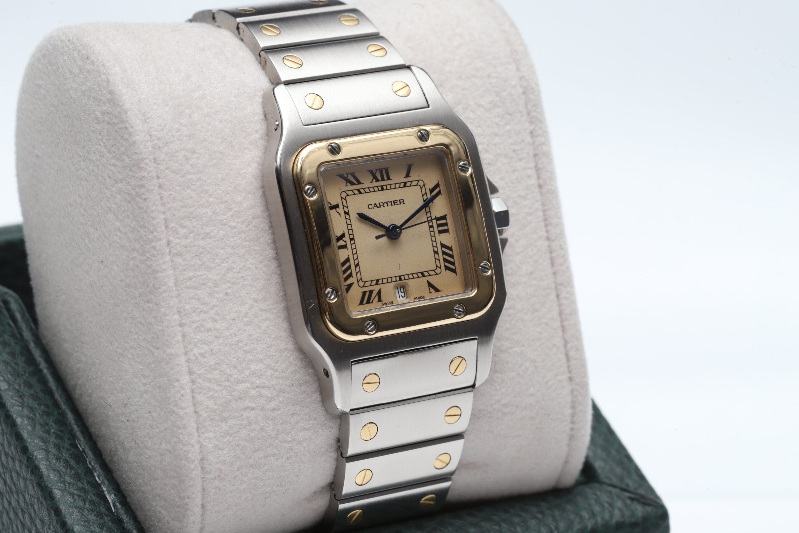Cartier Santos Galbee Gold & Stainless Steel 2941mm Quartz Cartier Santos Galbee Gold & Stainless Steel 2941mm Quartz