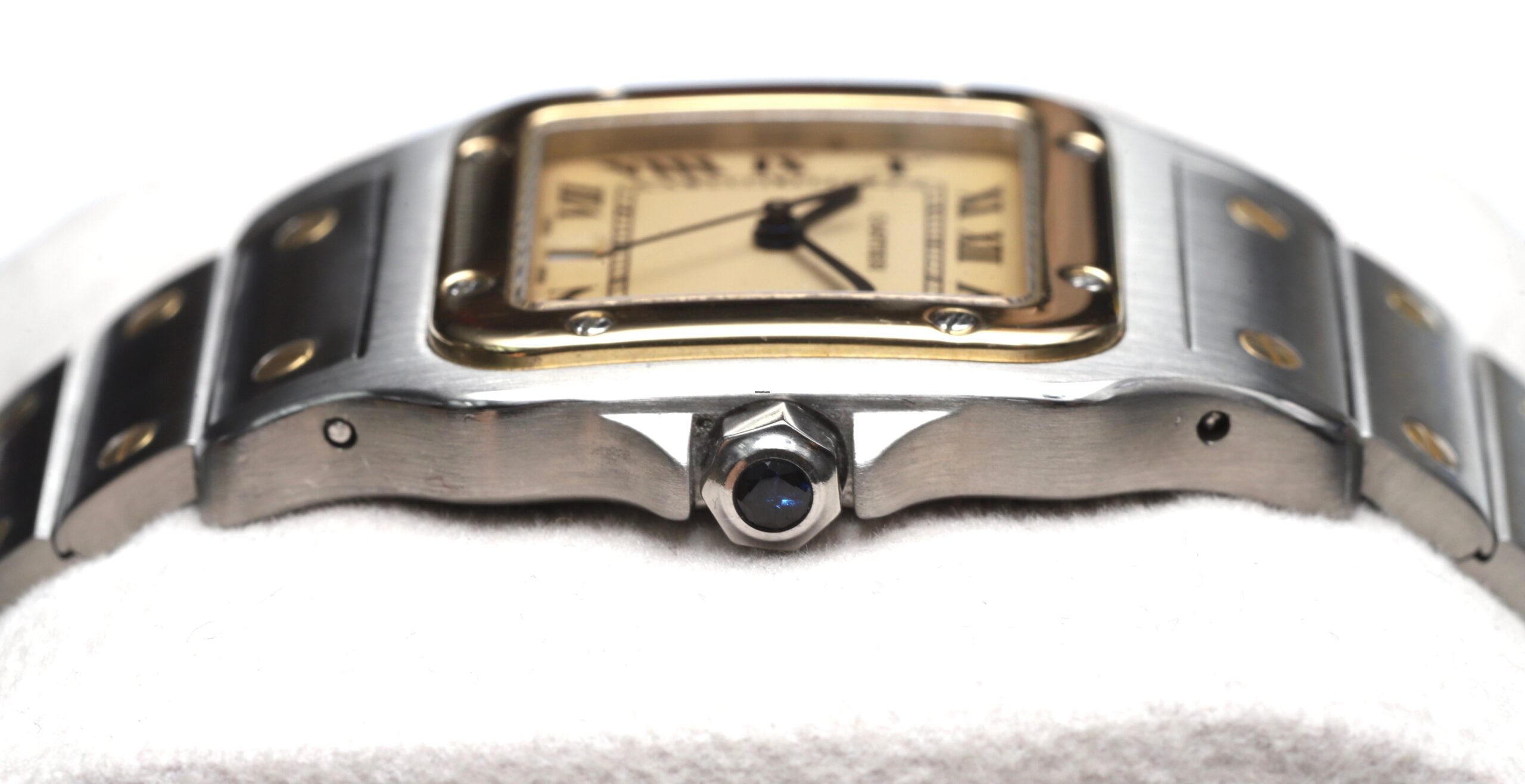 Cartier Santos Galbee Gold & Stainless Steel 2941mm Quartz Cartier Santos Galbee Gold & Stainless Steel 2941mm Quartz