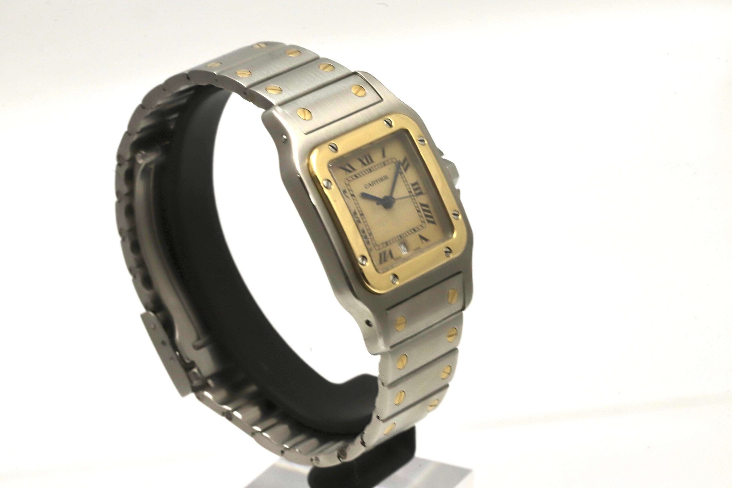 Cartier Santos Galbee Gold & Stainless Steel 2941mm Quartz Cartier Santos Galbee Gold & Stainless Steel 2941mm Quartz