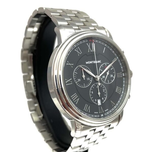 Montblanc Tradition Chronograph 42mm Black Stainless Steel