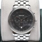 Montblanc Tradition Chronograph 42mm Black Stainless Steel