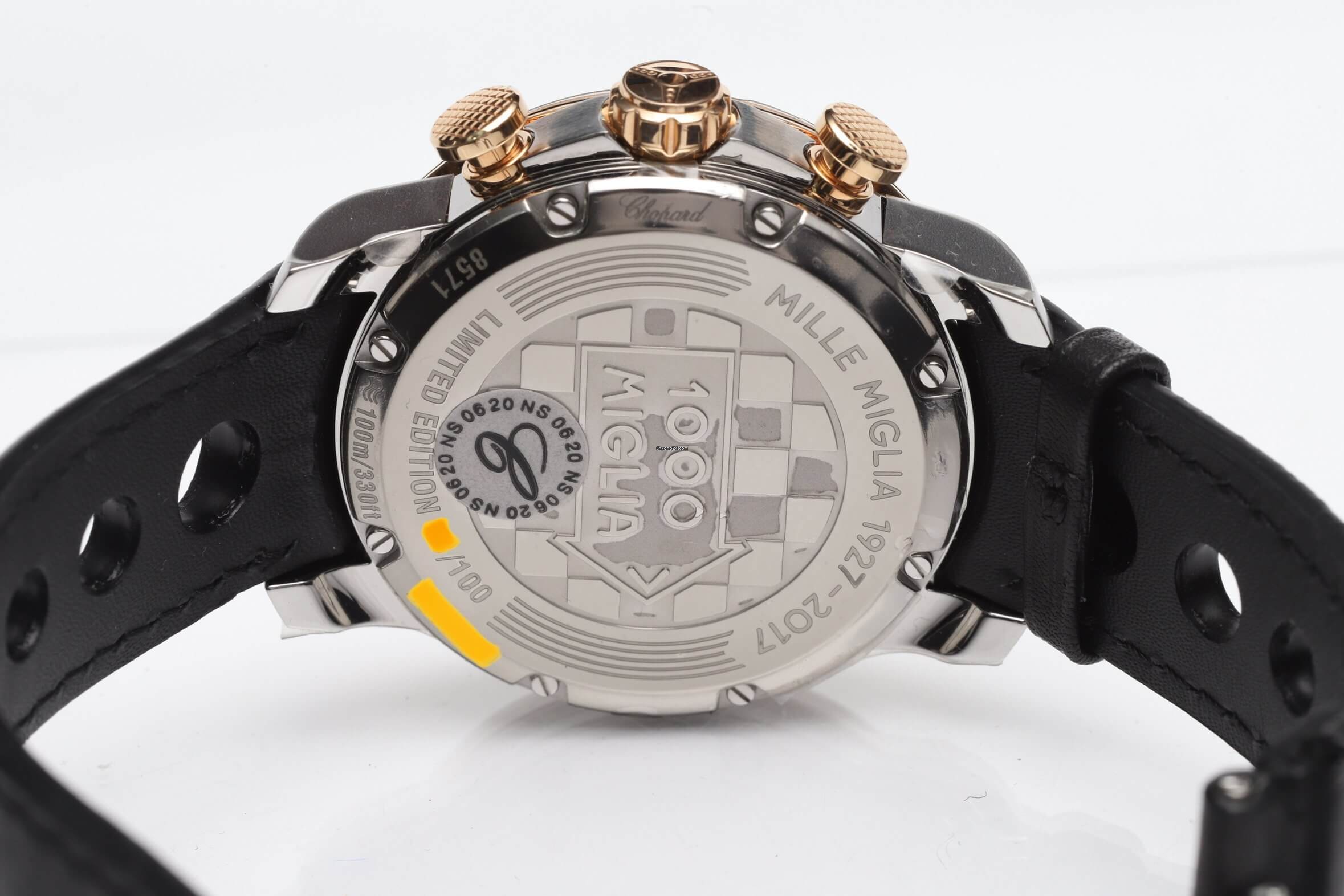 Chopard Mille Miglia 2017 Race Edition 100 Limited Steel & Gold Automatic Chronograph 44mm