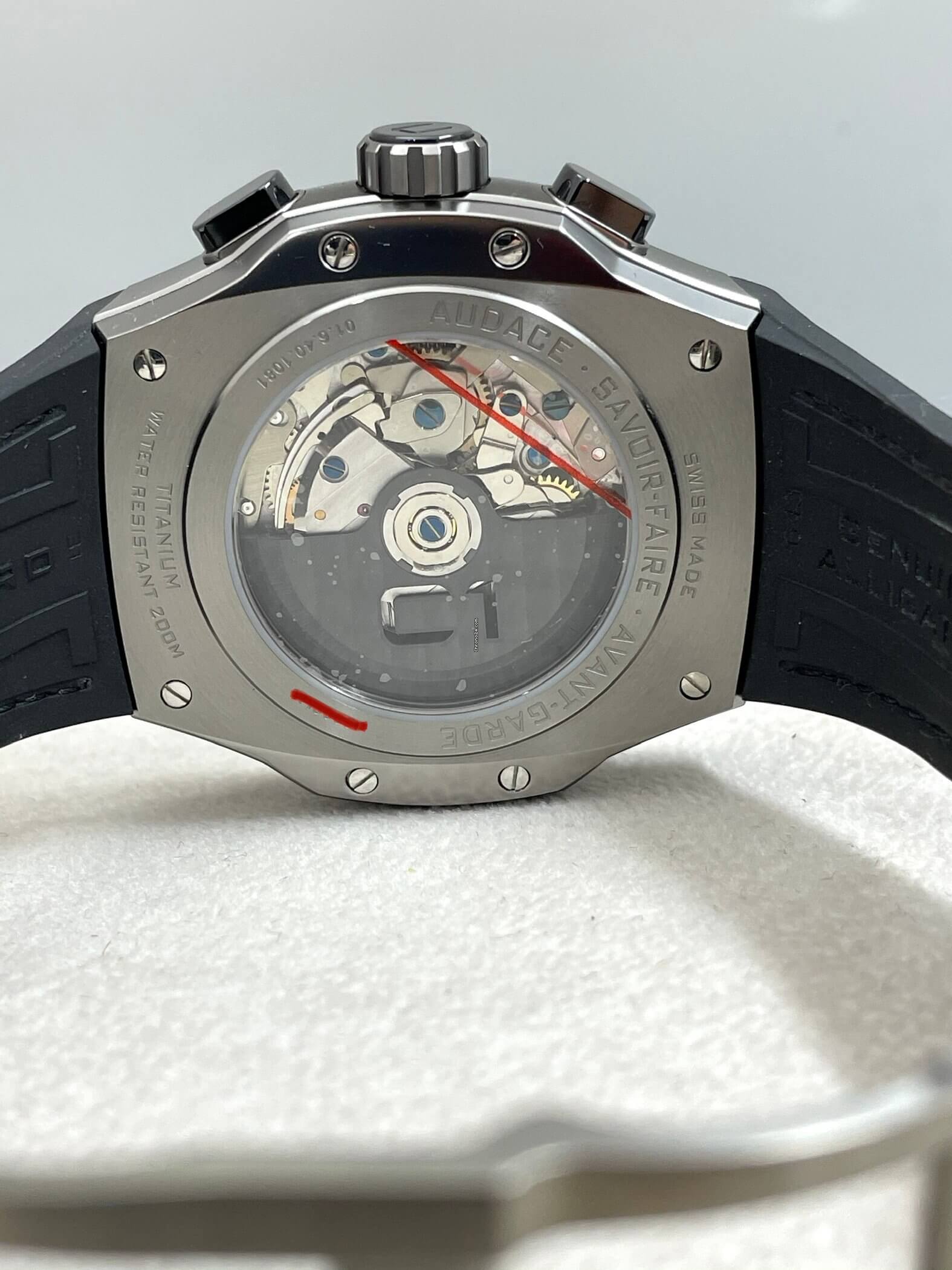 Concord C2 Audace Savoir Faire Avant Garde 43mm Automatic Chronograph Titanium UNWORN Concord C2 Audace Savoir Faire Avant Garde 43mm Automatic Chronograph Titanium UNWORN