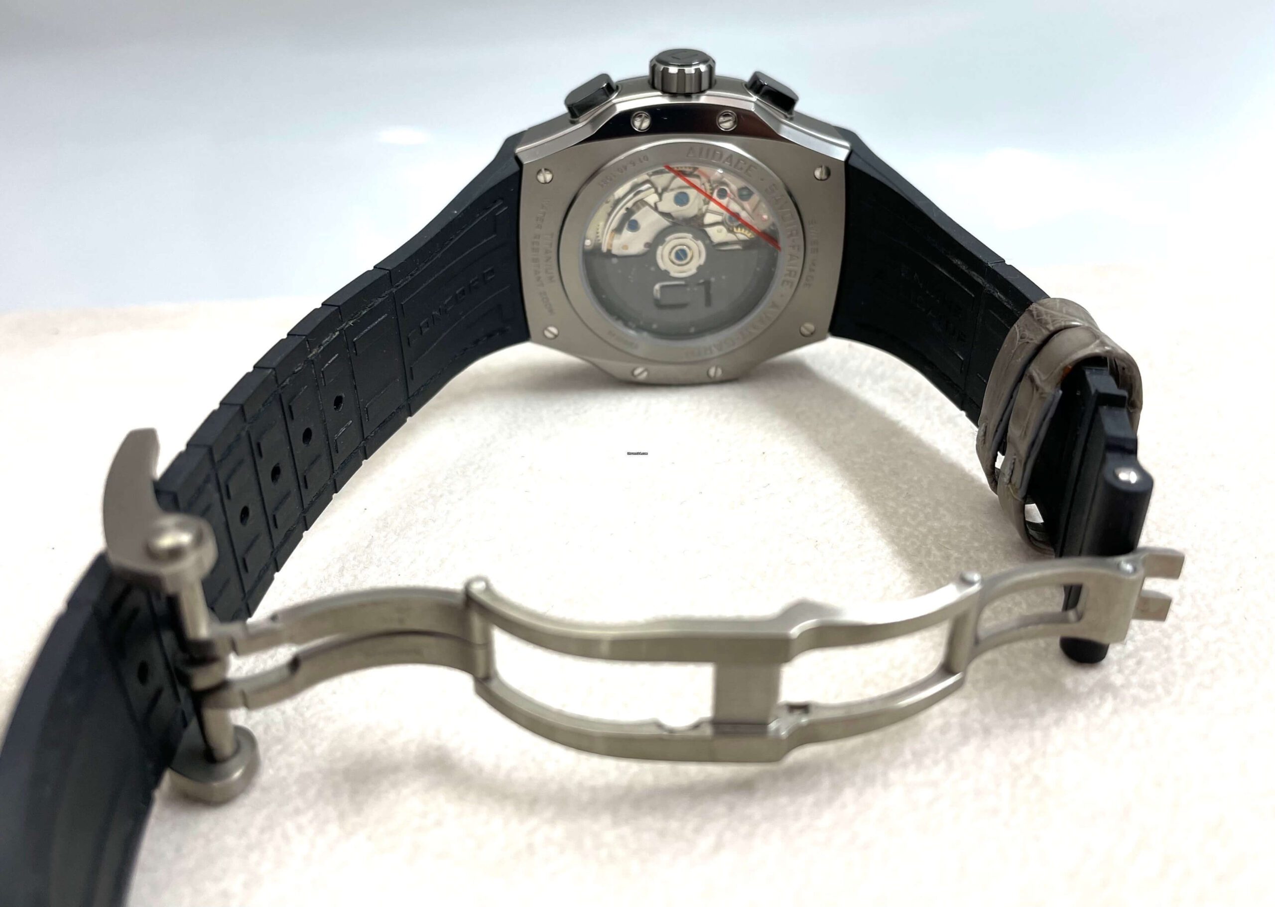 Concord C2 Audace Savoir Faire Avant Garde 43mm Automatic Chronograph Titanium UNWORN Concord C2 Audace Savoir Faire Avant Garde 43mm Automatic Chronograph Titanium UNWORN