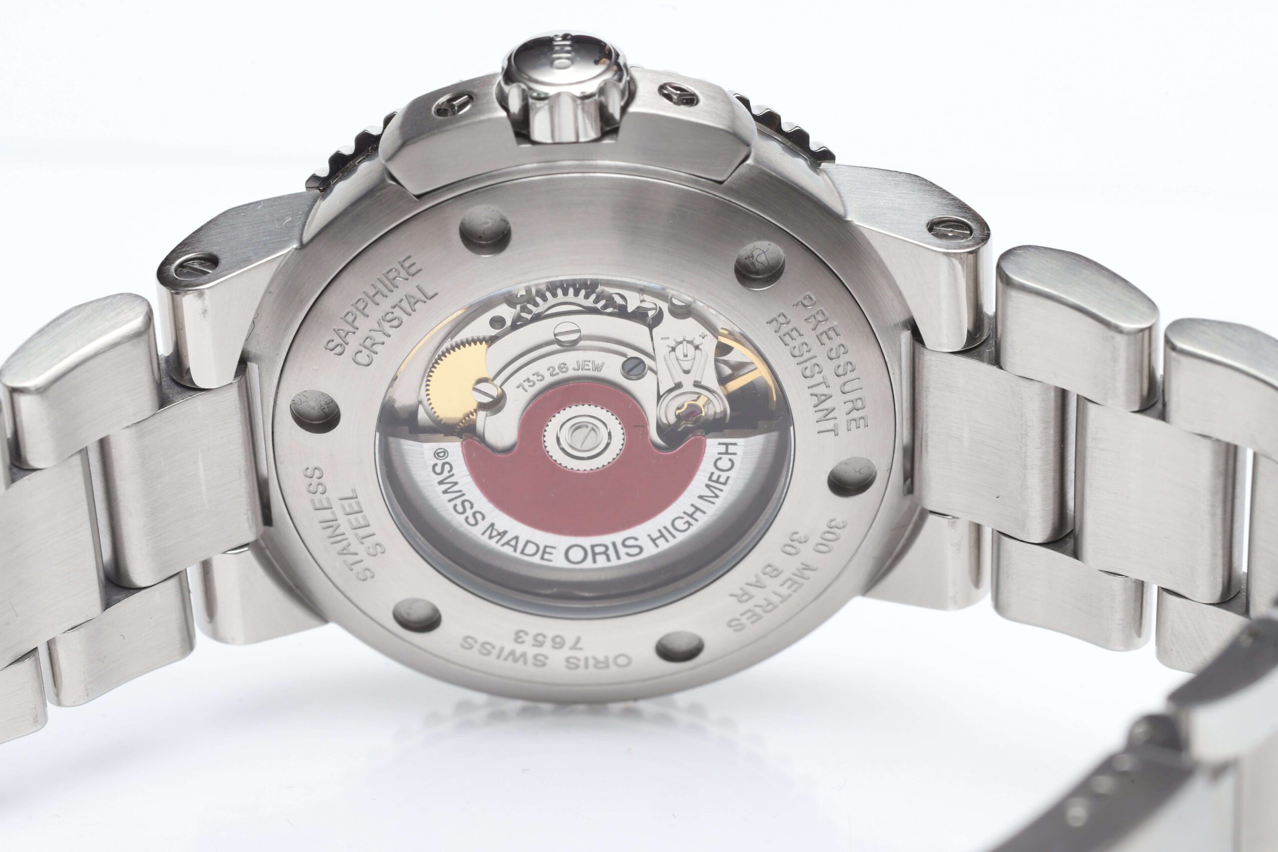 Oris Aquis Date Green Ceramic Bezel Automatic 43mm Diver Watch Box & Papers