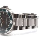 Oris Aquis Date Green Ceramic Bezel Automatic 43mm Diver Watch Box & Papers