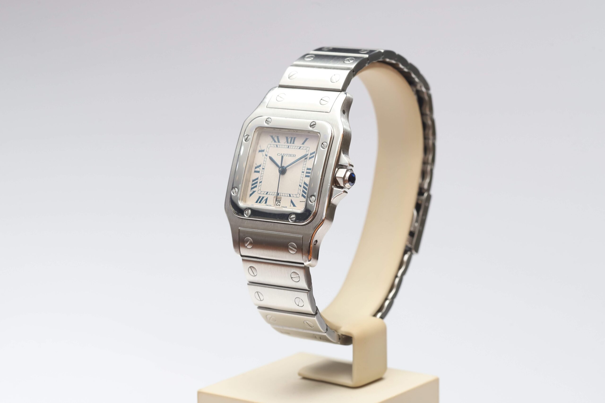 Cartier Santos Galbee 29mm Quartz Excellent Condition Cartier Santos Galbee 29mm Quartz Excellent Condition