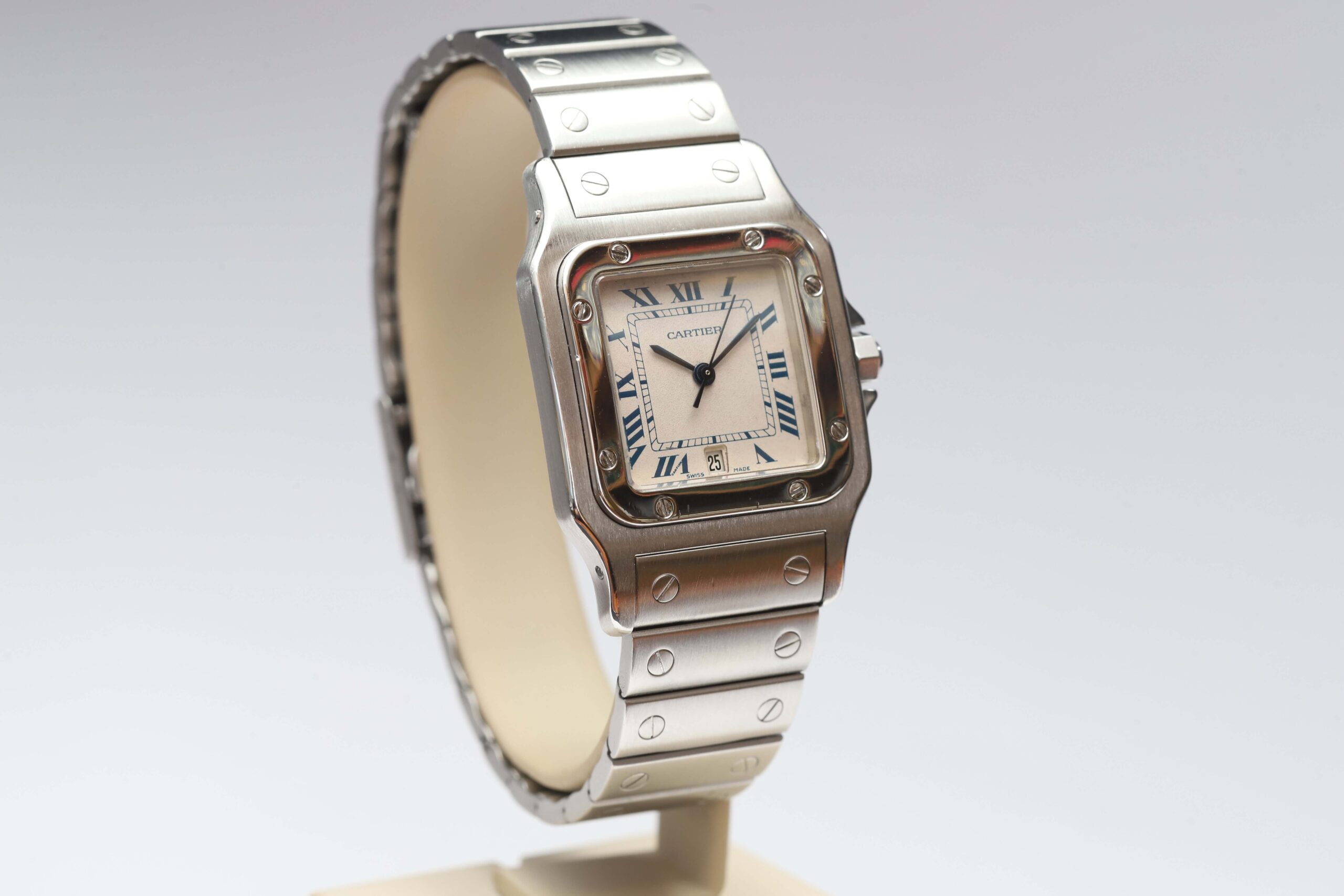 Cartier Santos Galbee 29mm Quartz Excellent Condition Cartier Santos Galbee 29mm Quartz Excellent Condition