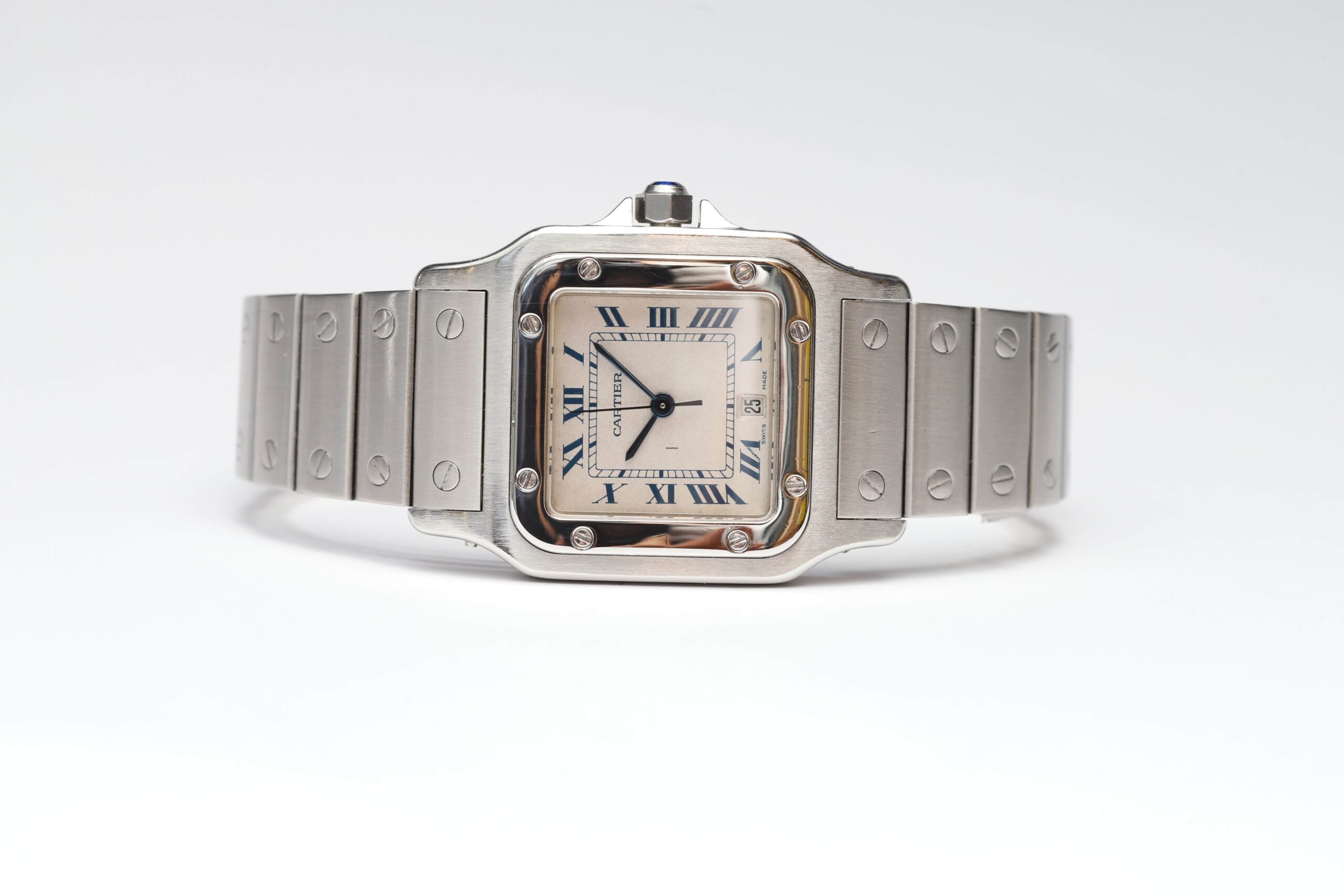 Cartier Santos Galbee 29mm Quartz Excellent Condition Cartier Santos Galbee 29mm Quartz Excellent Condition