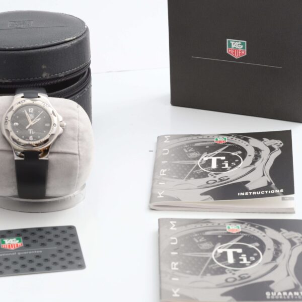 Tag Heuer Kirium Ti5 Carbon Dial 37mm Watch Whizz Watch
