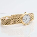 Baume & Mercier 18k Full Yellow Gold Quartz Box & Papers