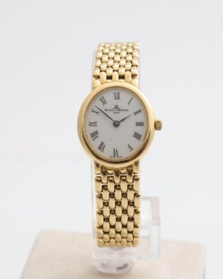 Baume & Mercier 18k Full Yellow Gold Quartz Box & Papers