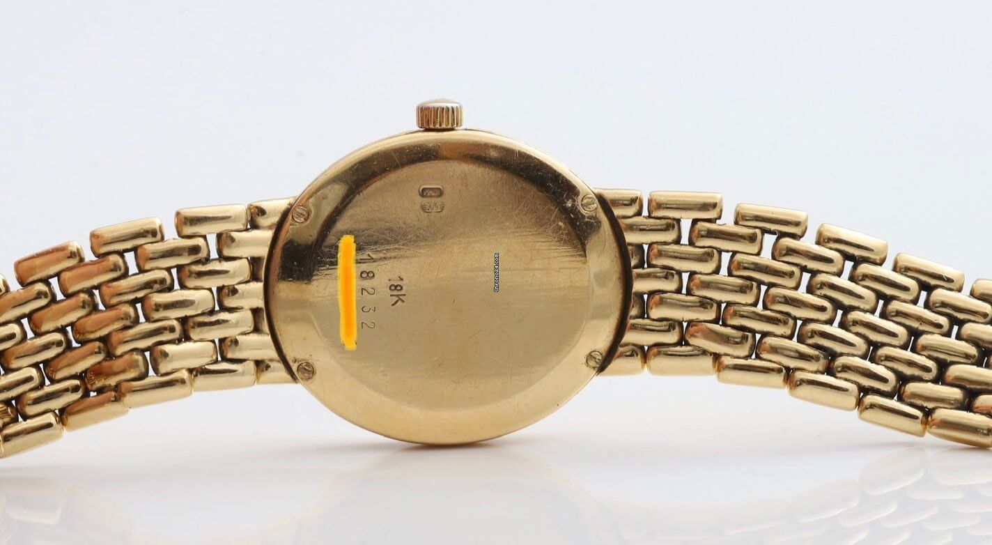 Baume & Mercier 18k Full Yellow Gold Quartz Box & Papers