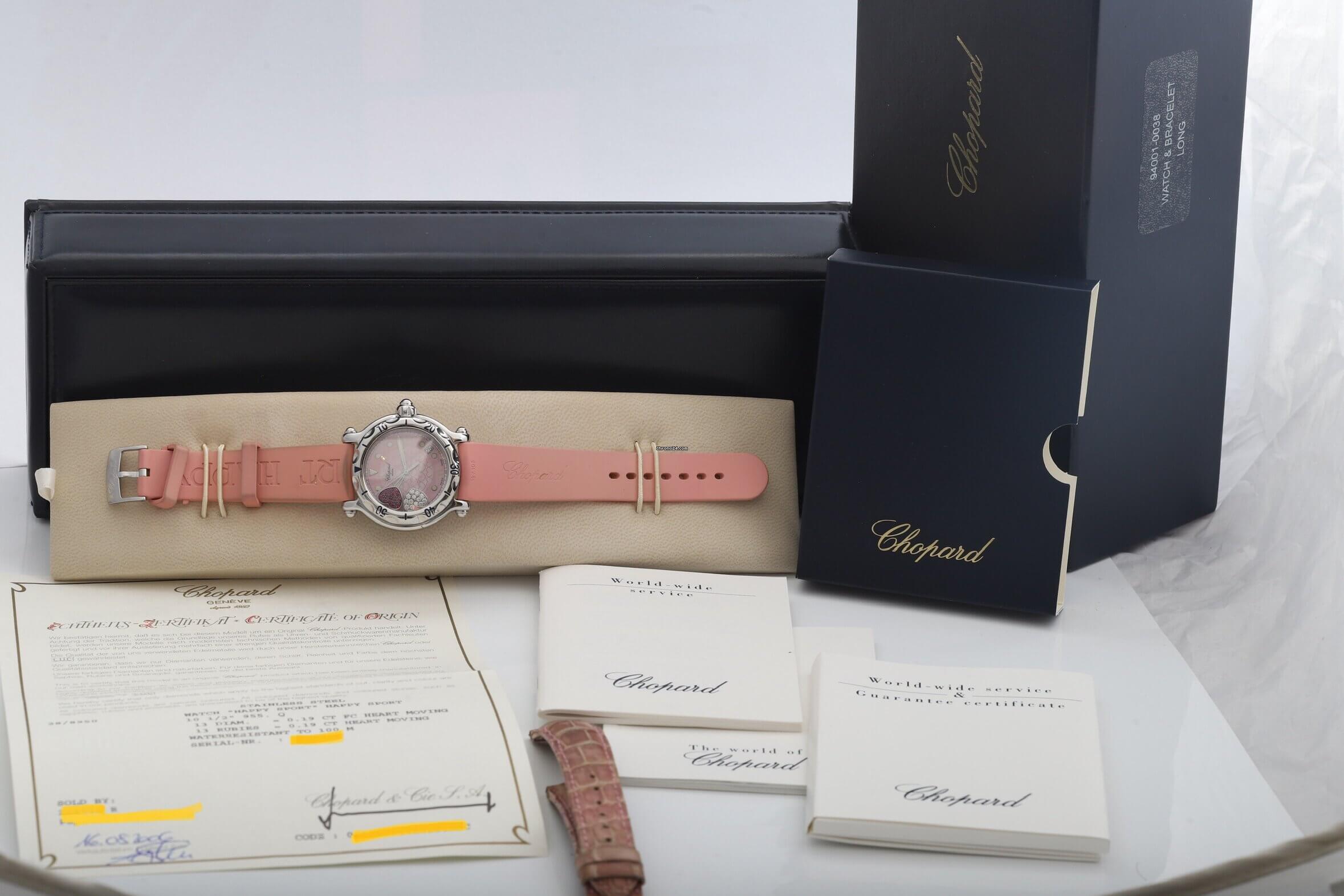 Chopard Love Floating Diamond Charms Watch Factory Happy Chopard Love Floating Diamond Charms Watch Factory Happy