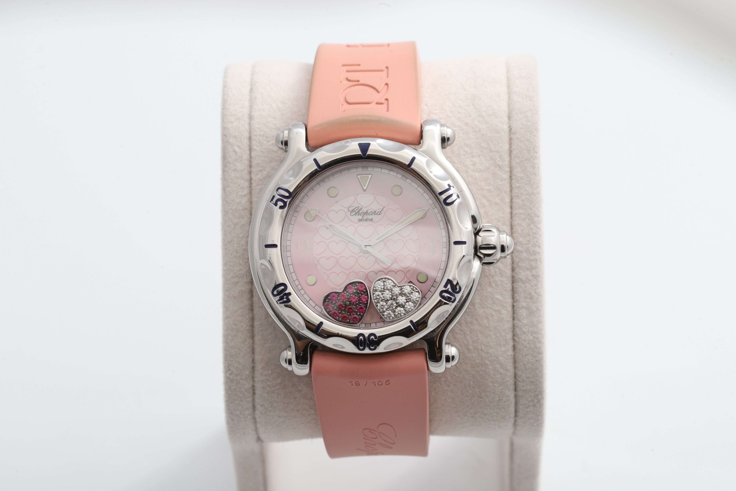 Chopard Love Floating Diamond Charms Watch Factory Happy Chopard Love Floating Diamond Charms Watch Factory Happy