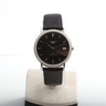 Longines Black Automatic Presence 38.5mm Box Papers Unworn