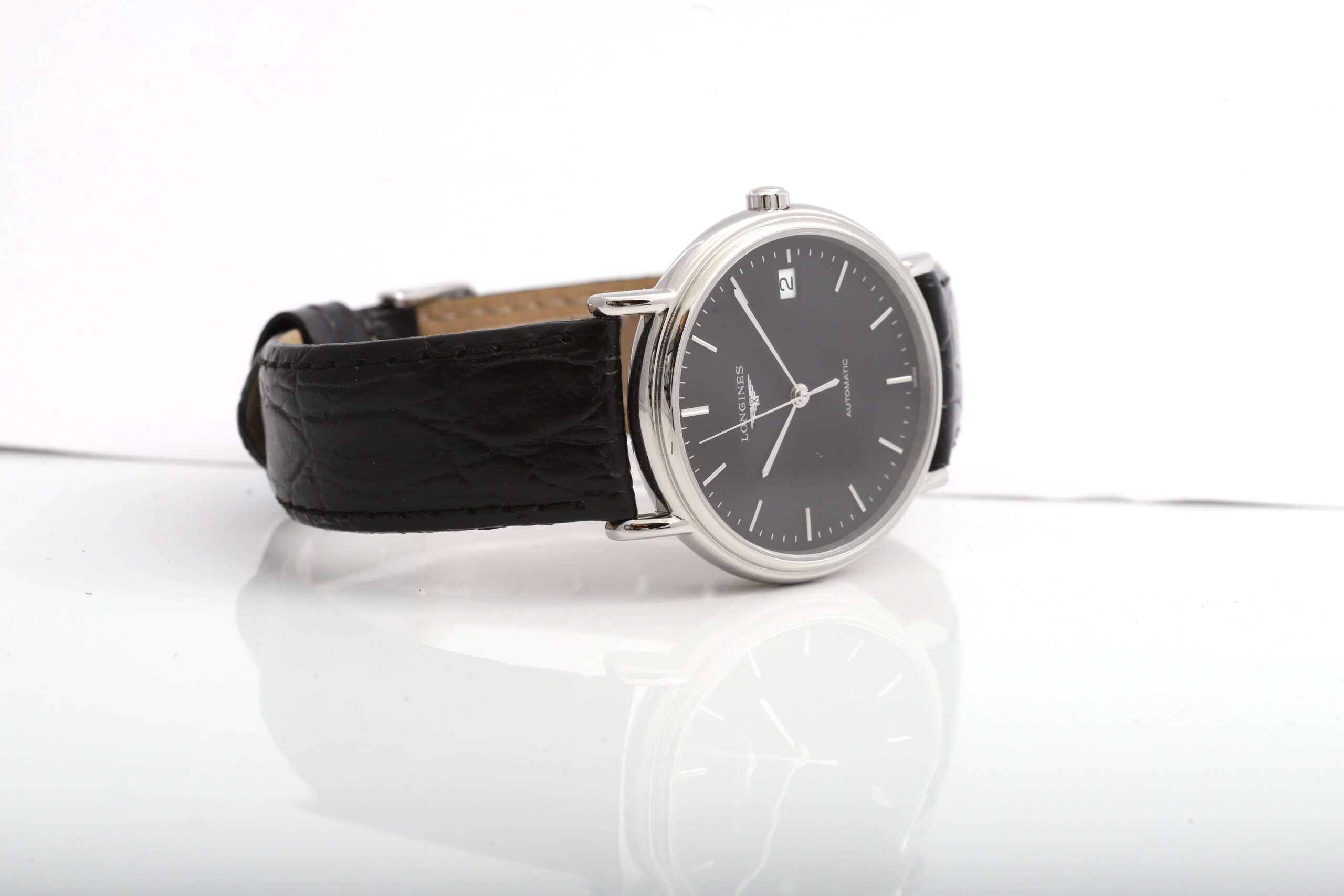 Longines Black Automatic Presence 38.5mm Box Papers Unworn Longines Black Automatic Presence 38.5mm Box Papers Unworn