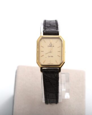 Omega De Ville Quartz Gold Plated