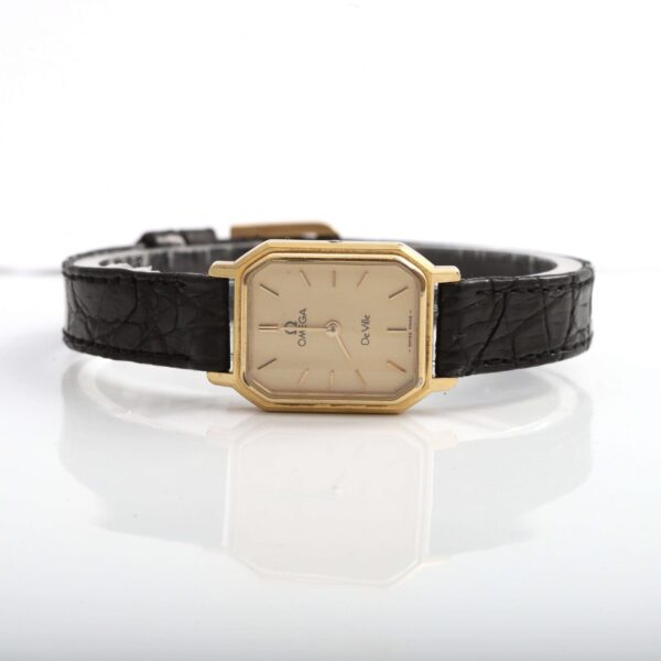Omega De Ville Quartz Gold Plated
