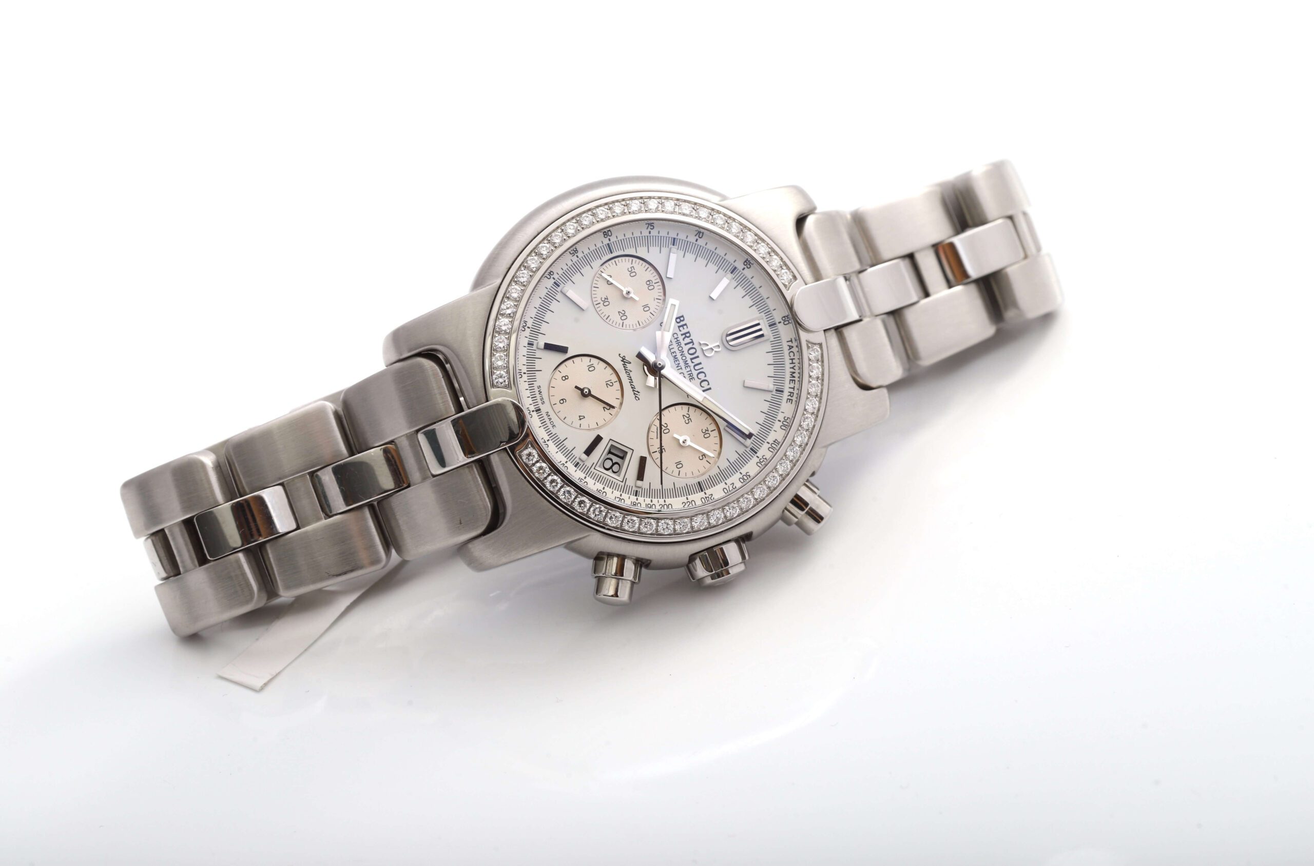 Bertolucci Uomo Automatic Chronograph Diamond 41mm Watch