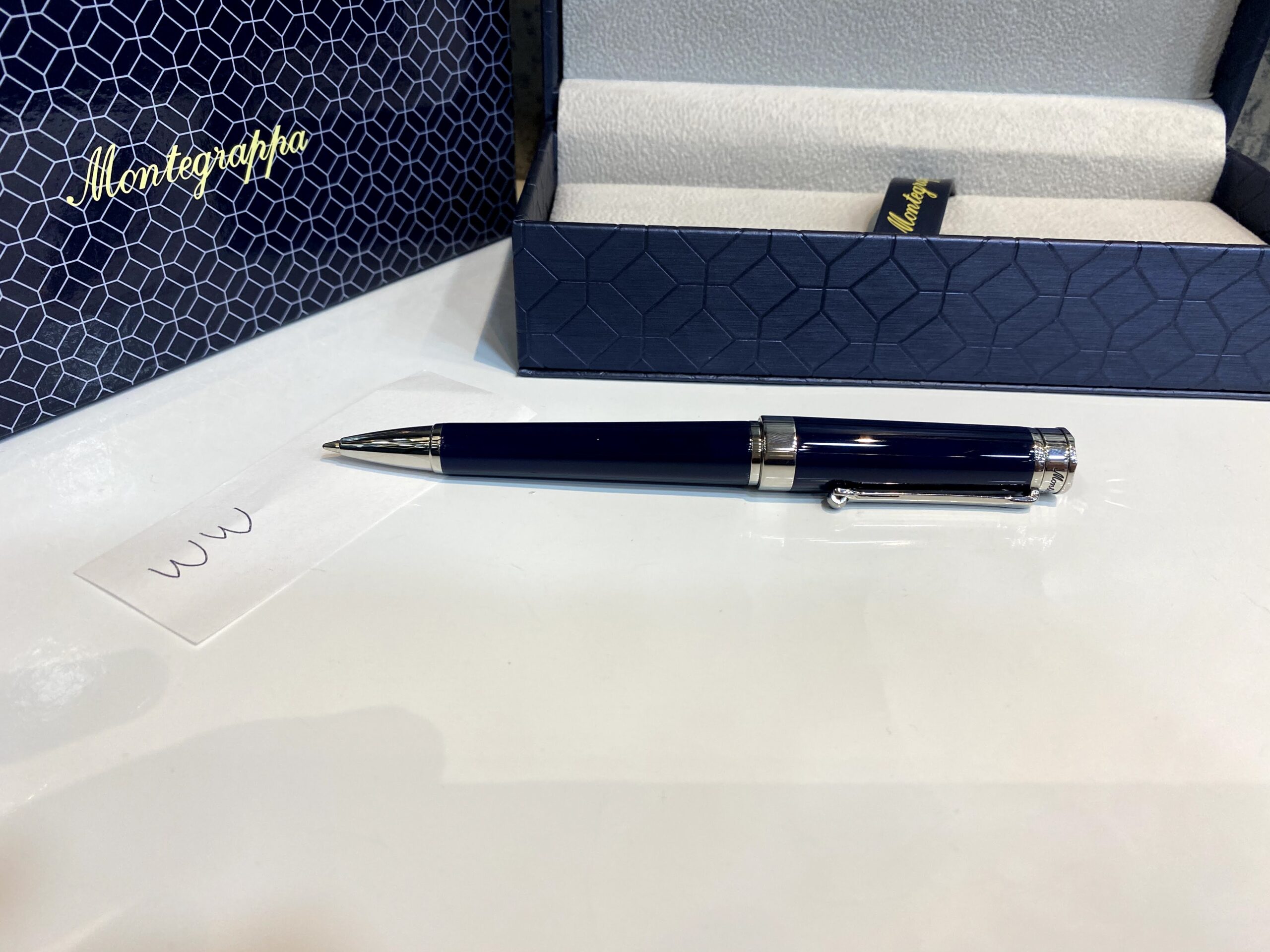 Montegrappa Parola Nevy Blue Ball Pen