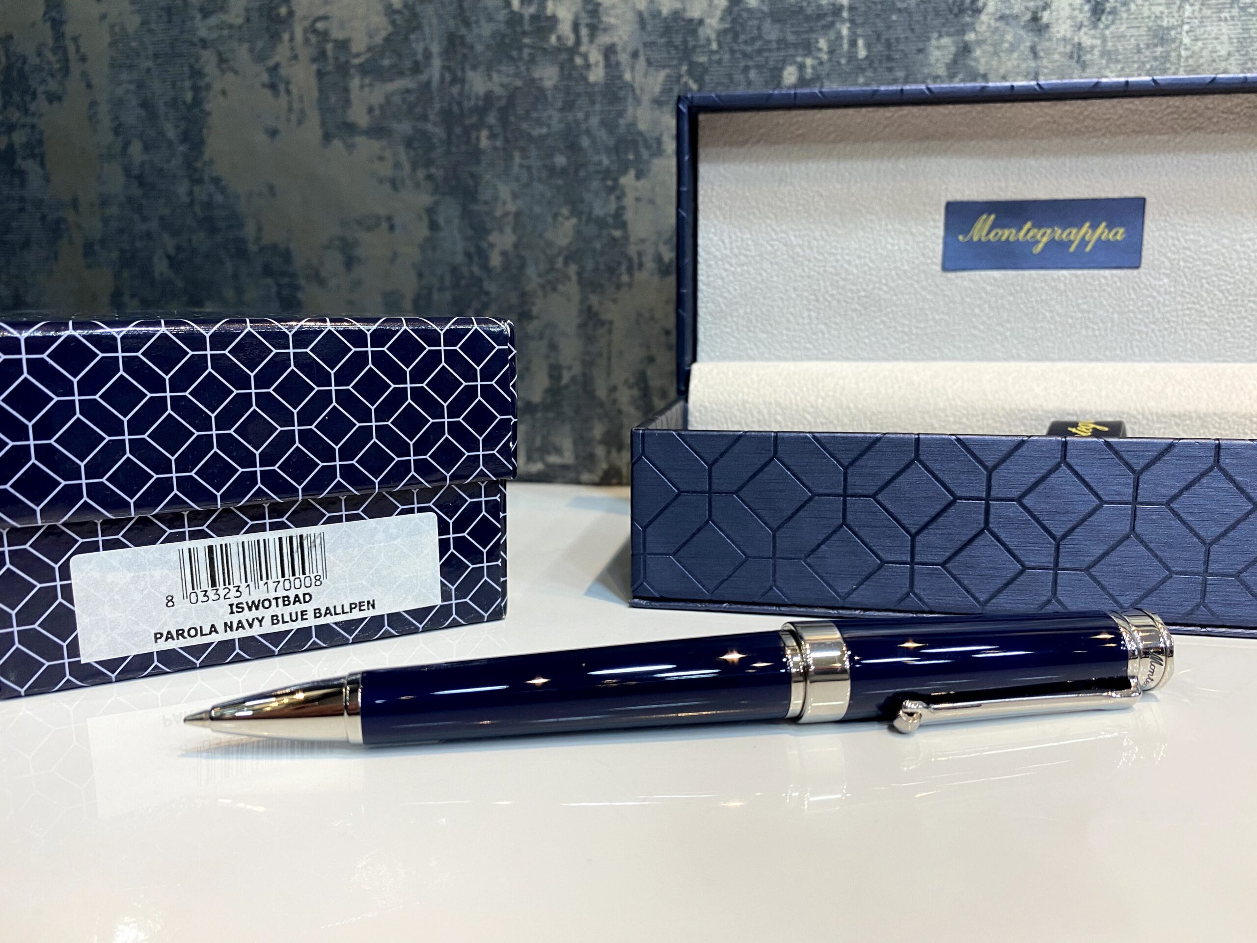 Montegrappa Parola Nevy Blue Ball Pen