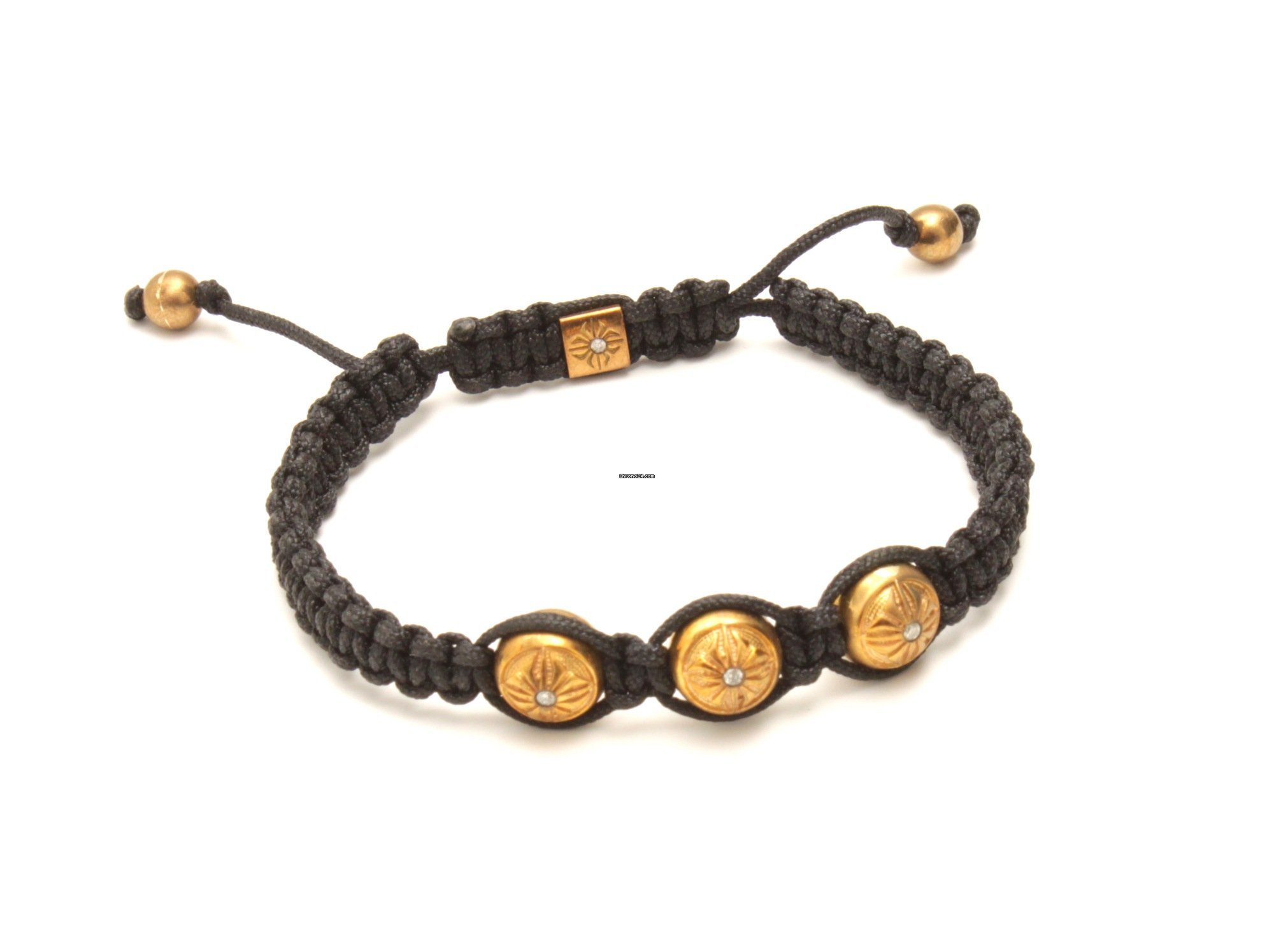 Sector Handmade Gold & Textile Men' s Bracelet
