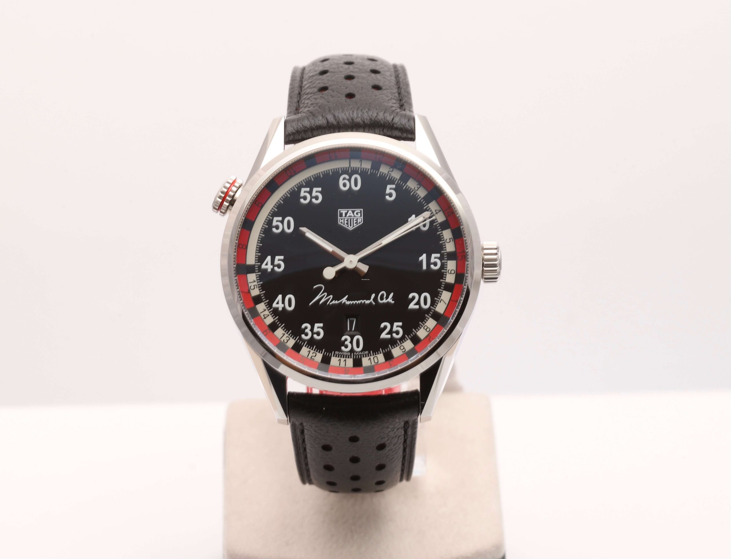 TAG Heuer Muhammad Ali Carrera Rare 43mm Automatic Unworn Box/Papers