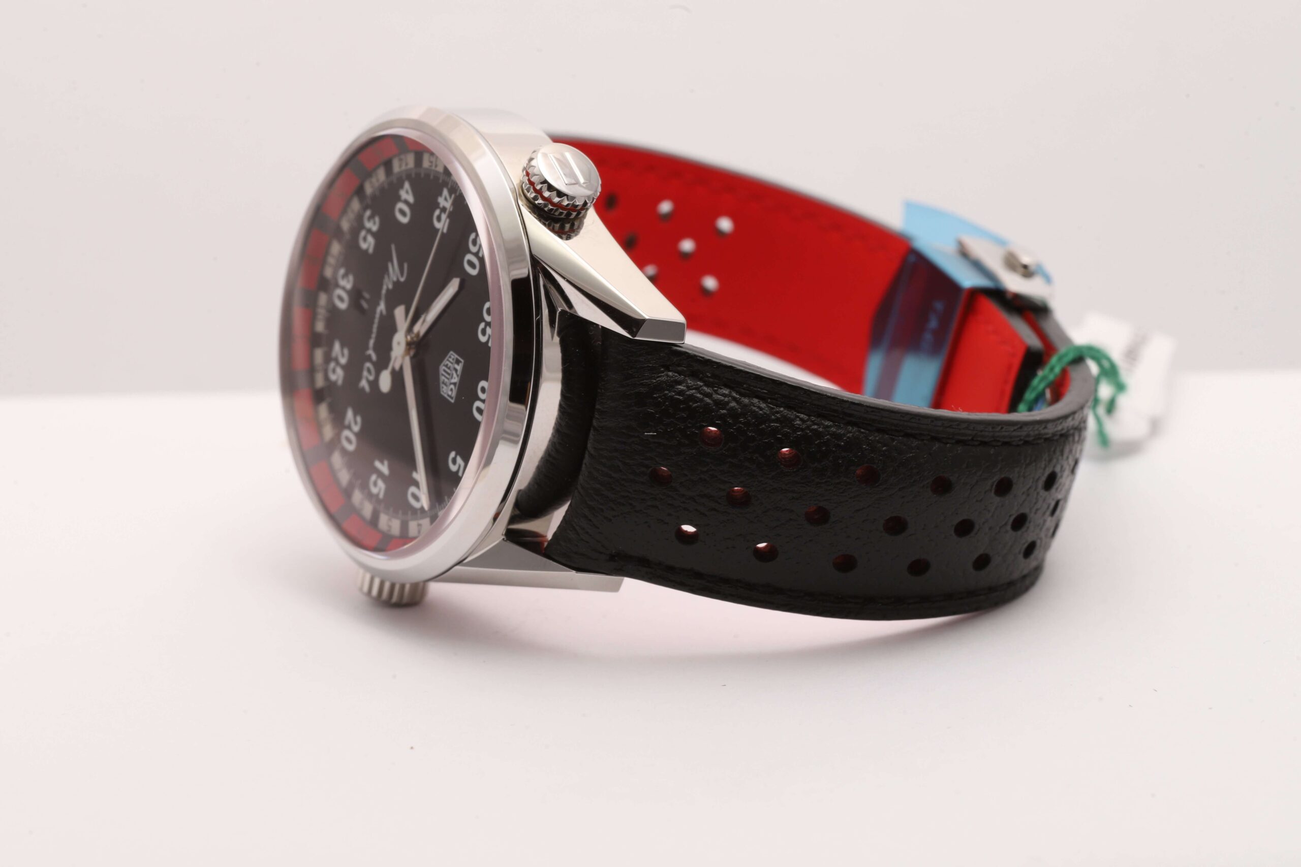 TAG Heuer Muhammad Ali Carrera Rare 43mm Automatic Unworn Box/Papers