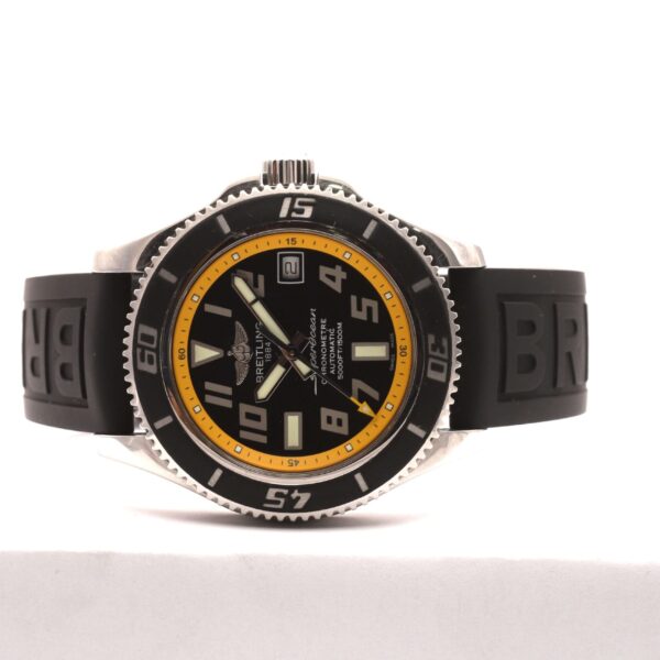 Breitling Superocean 42 Stainless Steel Automatic Yellow & Black